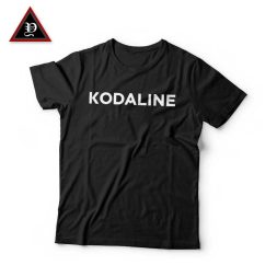 Kaos Kodaline Logo Hitam