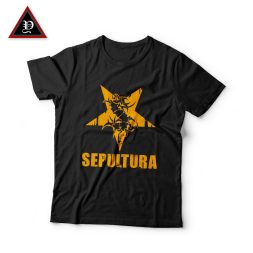 Kaos Band Sepultura Star